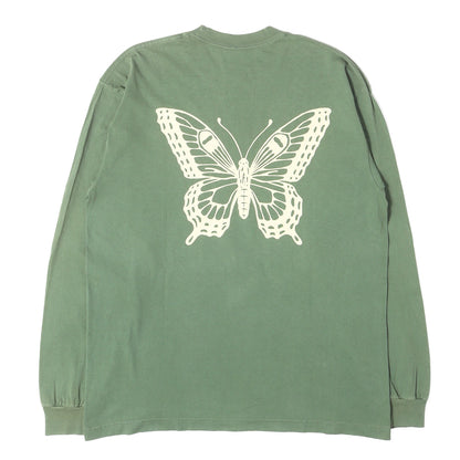 バタフライ ロングスリーブ Tシャツ