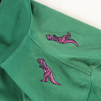 22SS アニマル柄 刺繍 ポロシャツ(ANIMALS POLO)