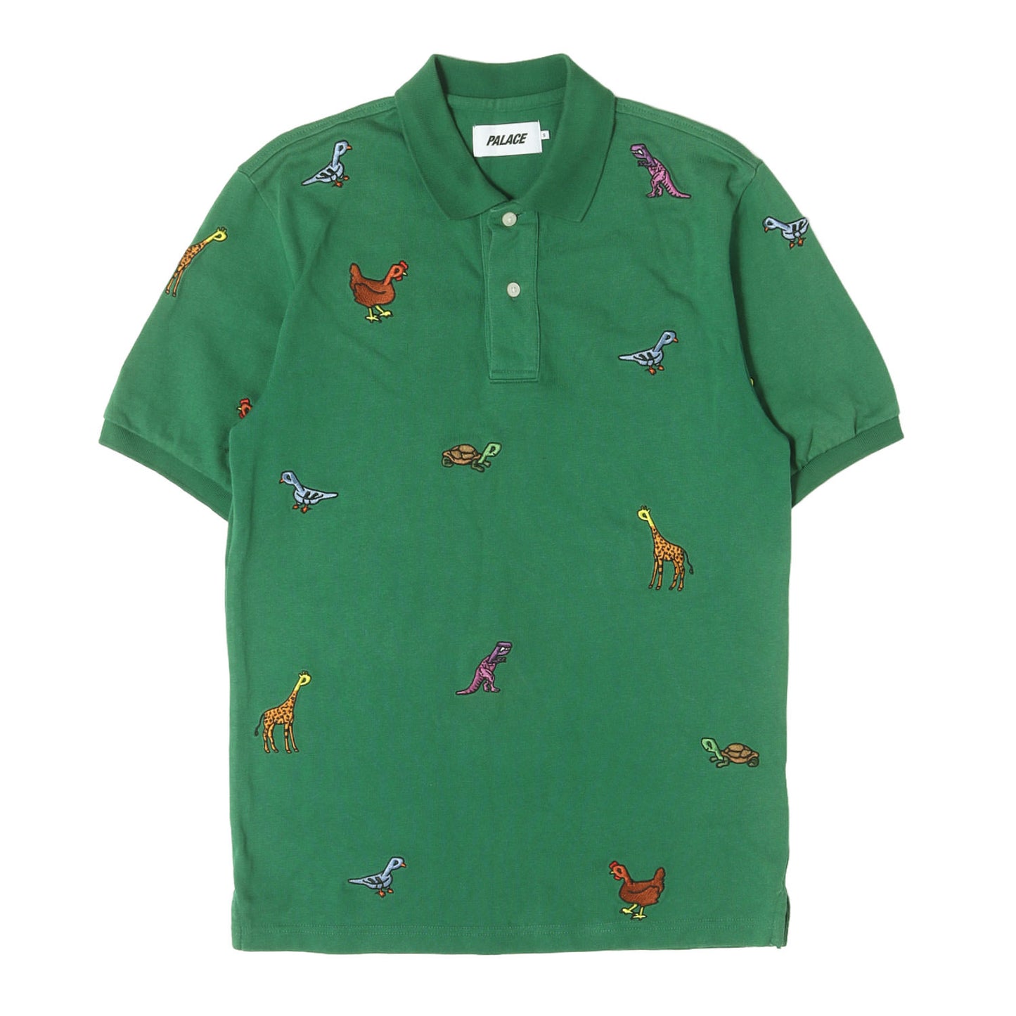22SS アニマル柄 刺繍 ポロシャツ(ANIMALS POLO)