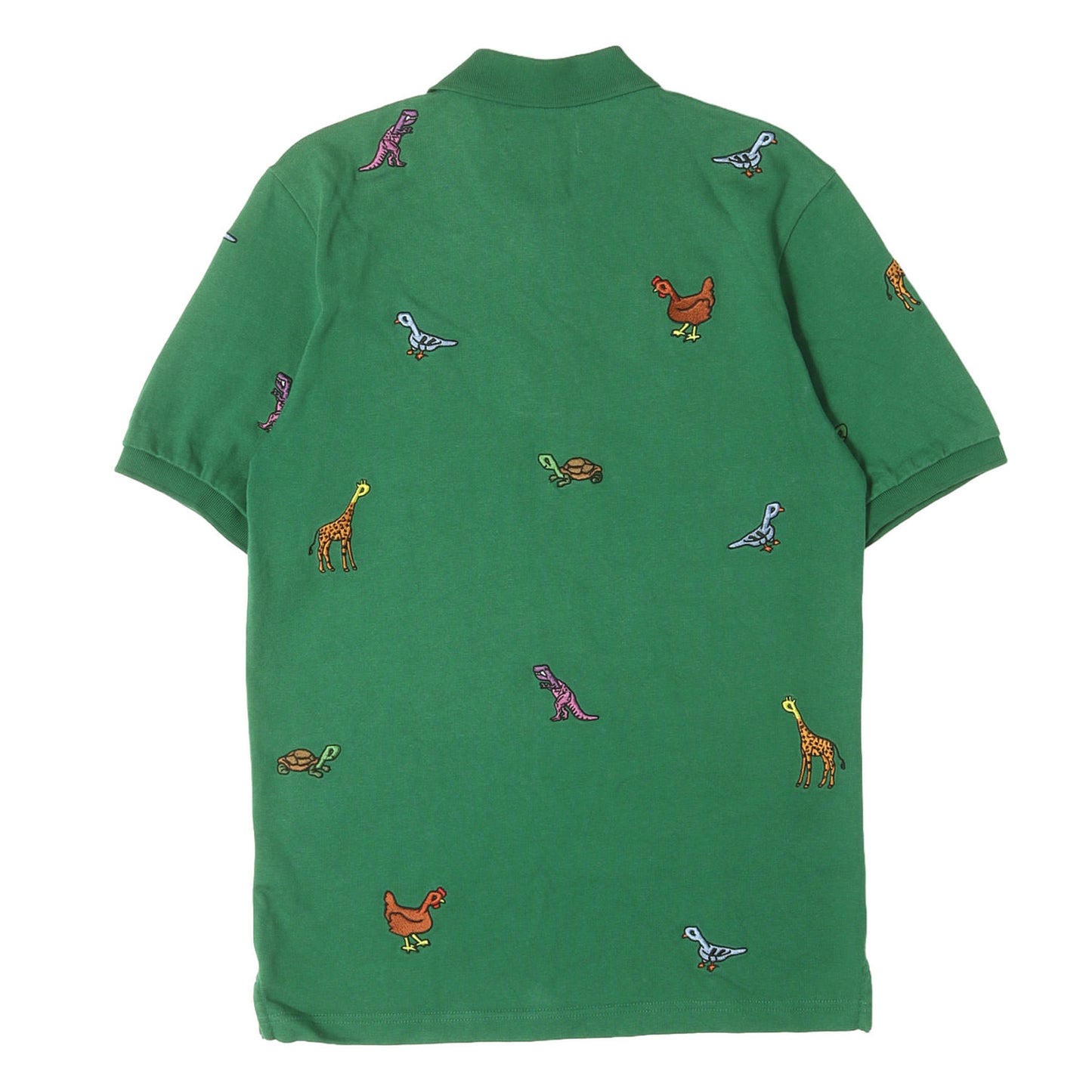 22SS アニマル柄 刺繍 ポロシャツ(ANIMALS POLO)