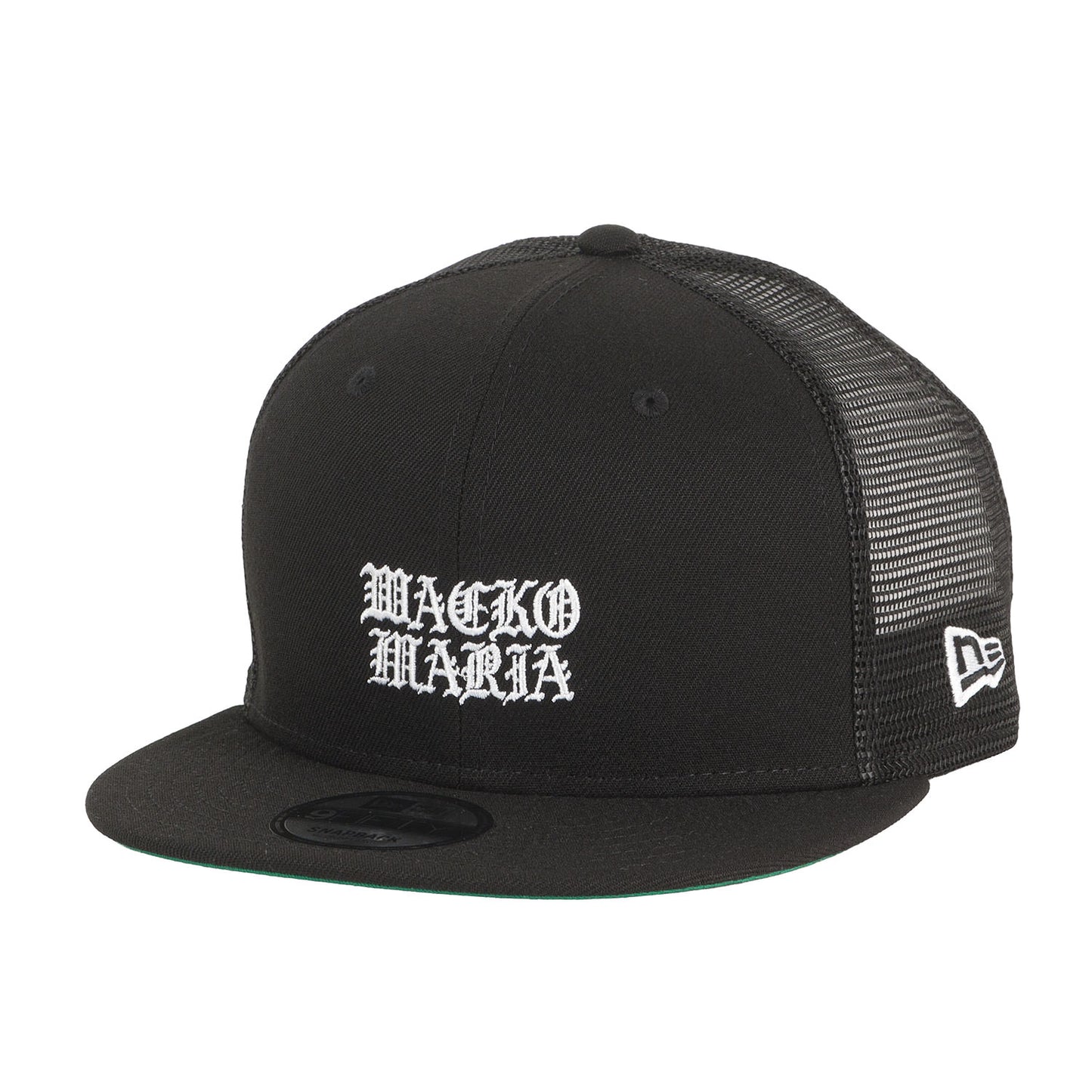 26SS ×NEW ERA ブランドロゴ刺繍 メッシュ ベースボールキャップ(59FIFTY TRUCKER)