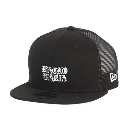 26SS ×NEW ERA ブランドロゴ刺繍 メッシュ ベースボールキャップ(59FIFTY TRUCKER)