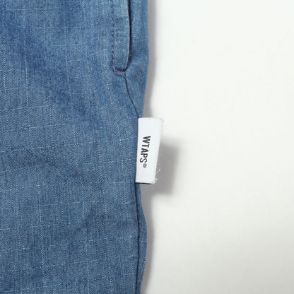 22SS リップストップ デニム イージー パンツ(SEAGULL 03 TROUSERS NYCO. RIPSTOP. DENIM)