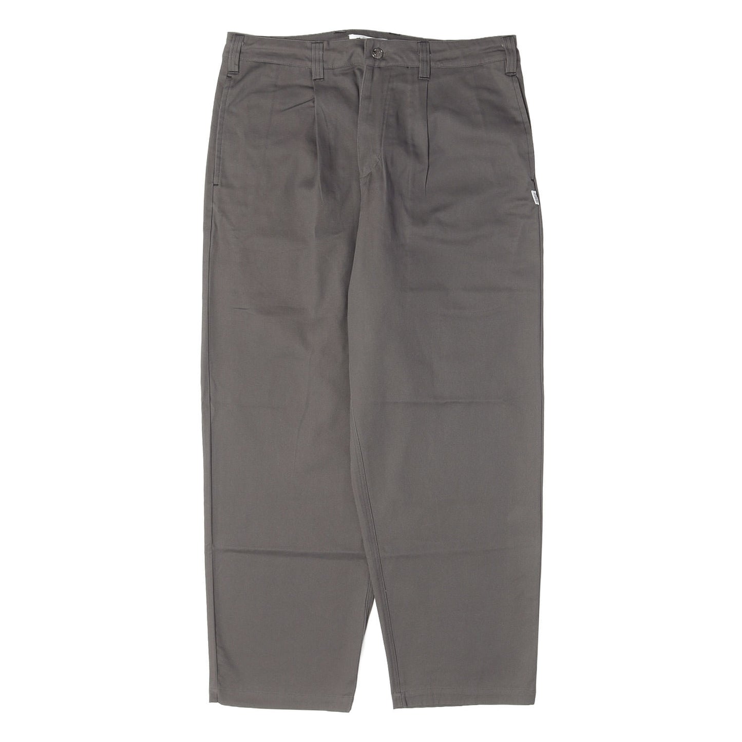 25SS 1タック ワイドテーパード ボヘミアン チノパンツ(BOHEMIAN COTTON PANTS)