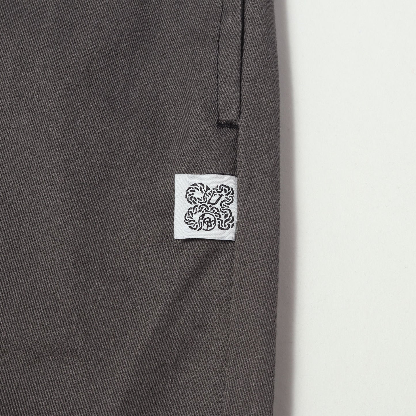 25SS 1タック ワイドテーパード ボヘミアン チノパンツ(BOHEMIAN COTTON PANTS)
