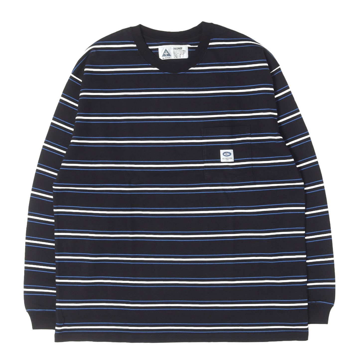 26SS ボーダー ロングスリーブ ポケット Tシャツ(L/S AUTHENTIC BORDER TEE)