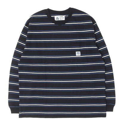 26SS ボーダー ロングスリーブ ポケット Tシャツ(L/S AUTHENTIC BORDER TEE)