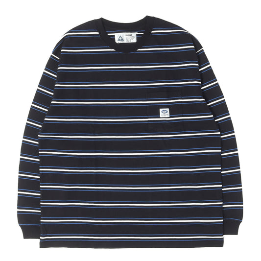 26SS ボーダー ロングスリーブ ポケット Tシャツ(L/S AUTHENTIC BORDER TEE)
