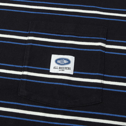 26SS ボーダー ロングスリーブ ポケット Tシャツ(L/S AUTHENTIC BORDER TEE)