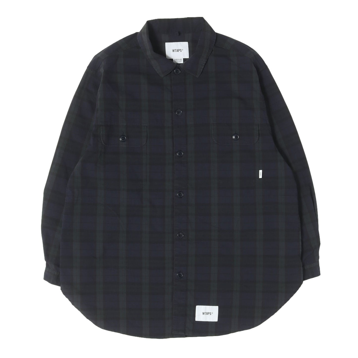 21SS ブラックウォッチ リップストップ シャツ(WCPO / LS / COPO. RIPSTOP. TEXTILE. COOLMAX)