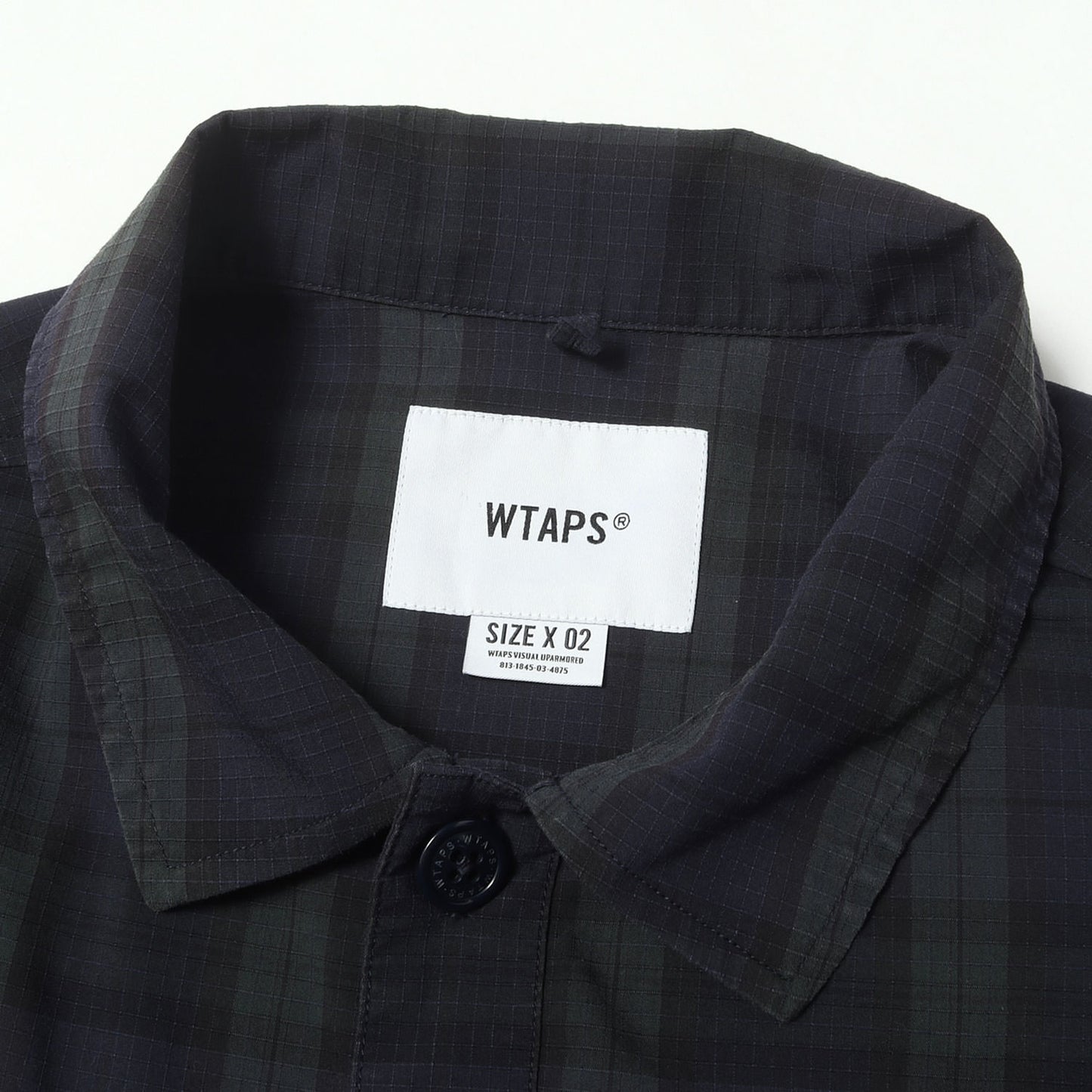 21SS ブラックウォッチ リップストップ シャツ(WCPO / LS / COPO. RIPSTOP. TEXTILE. COOLMAX)