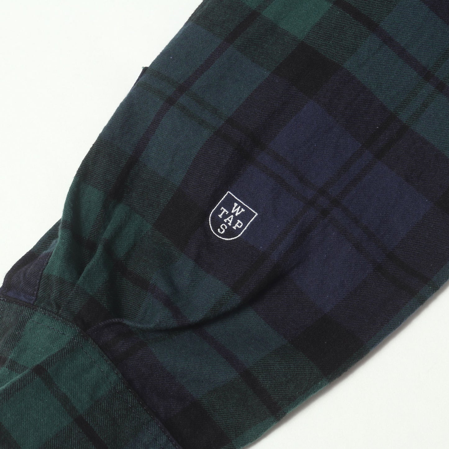 22AW オーバーサイズ ブラックウォッチ フランネルシャツ(DECK / LS / COTTON. FLANNEL. TEXTILE)