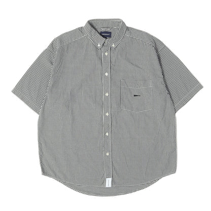 20SS ギンガムチェック ボタンダウン 半袖シャツ(HYANNIS B.D. SS SHIRT)