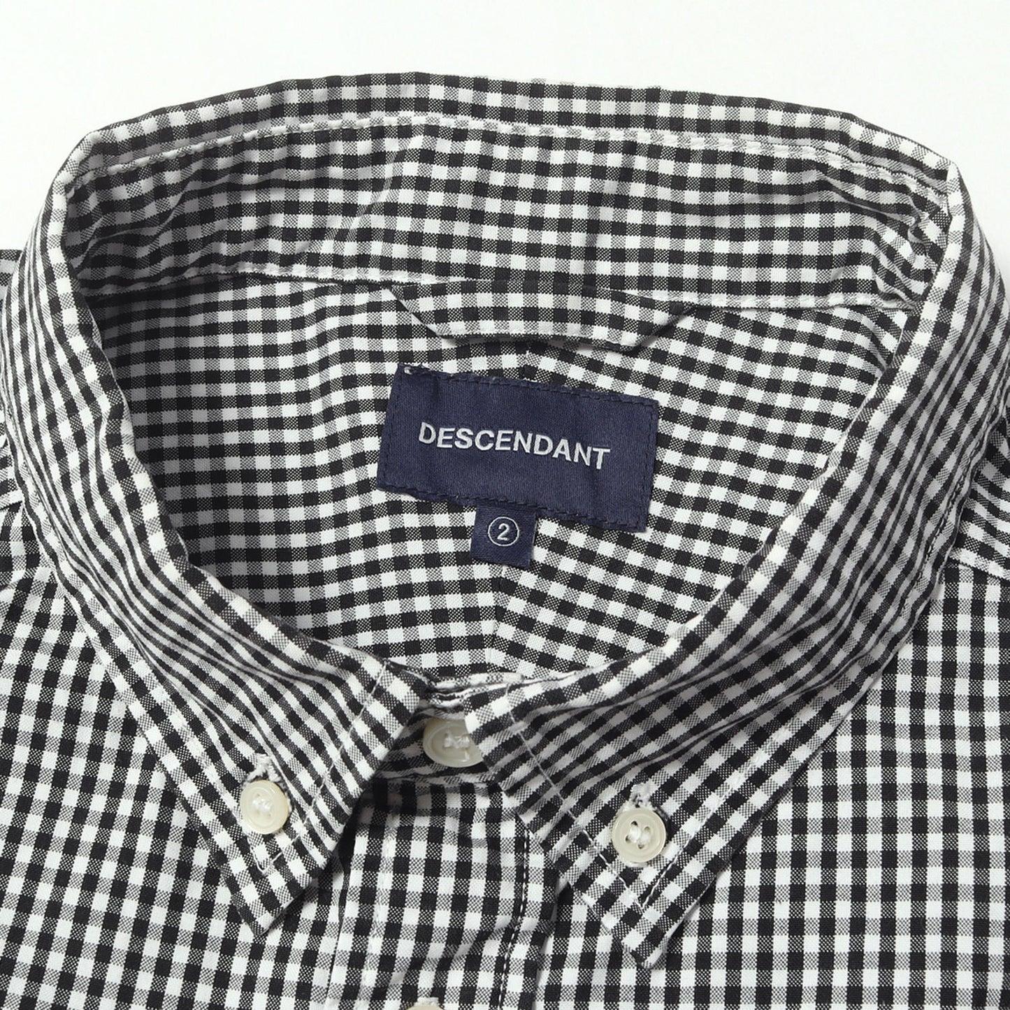 20SS ギンガムチェック ボタンダウン 半袖シャツ(HYANNIS B.D. SS SHIRT)
