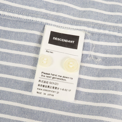ストライプ オックスフォード ボタンダウンシャツ(KENNEDY'S B.D LS SHIRT)