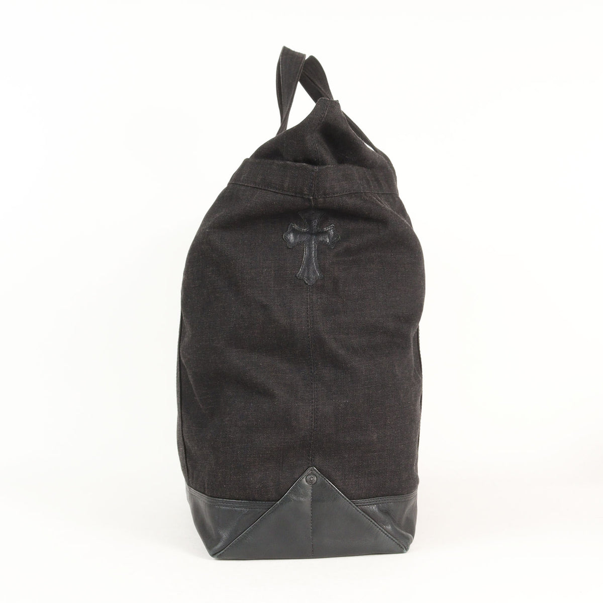 ×UNITED ARROWS 25周年記念 250個限定 CHクロスパッチ レザー コンビ デニム トートバッグ
