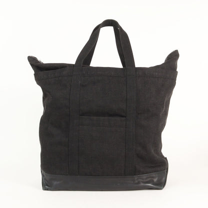 ×UNITED ARROWS 25周年記念 250個限定 CHクロスパッチ レザー コンビ デニム トートバッグ