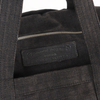×UNITED ARROWS 25周年記念 250個限定 CHクロスパッチ レザー コンビ デニム トートバッグ