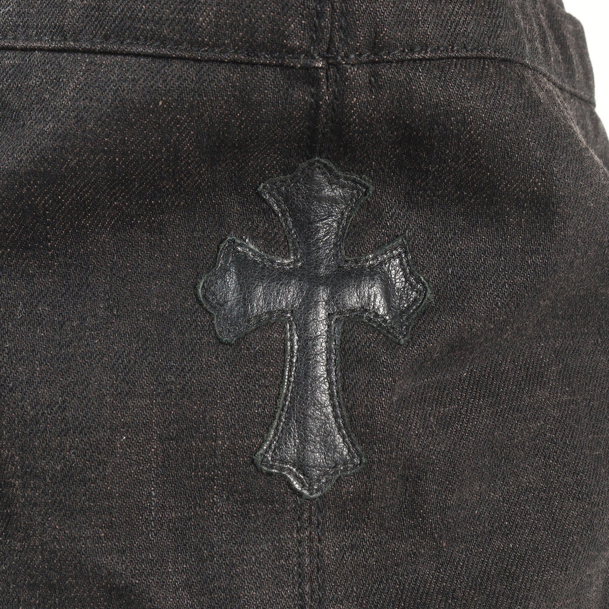 ×UNITED ARROWS 25周年記念 250個限定 CHクロスパッチ レザー コンビ デニム トートバッグ