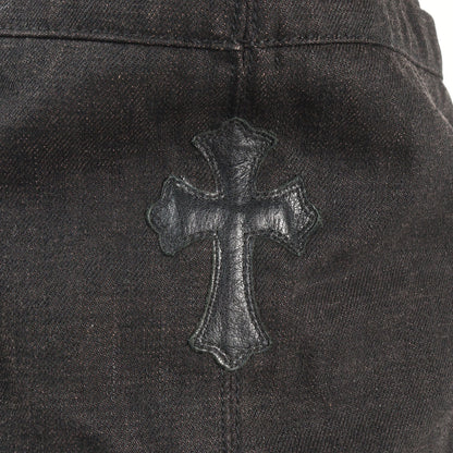 ×UNITED ARROWS 25周年記念 250個限定 CHクロスパッチ レザー コンビ デニム トートバッグ