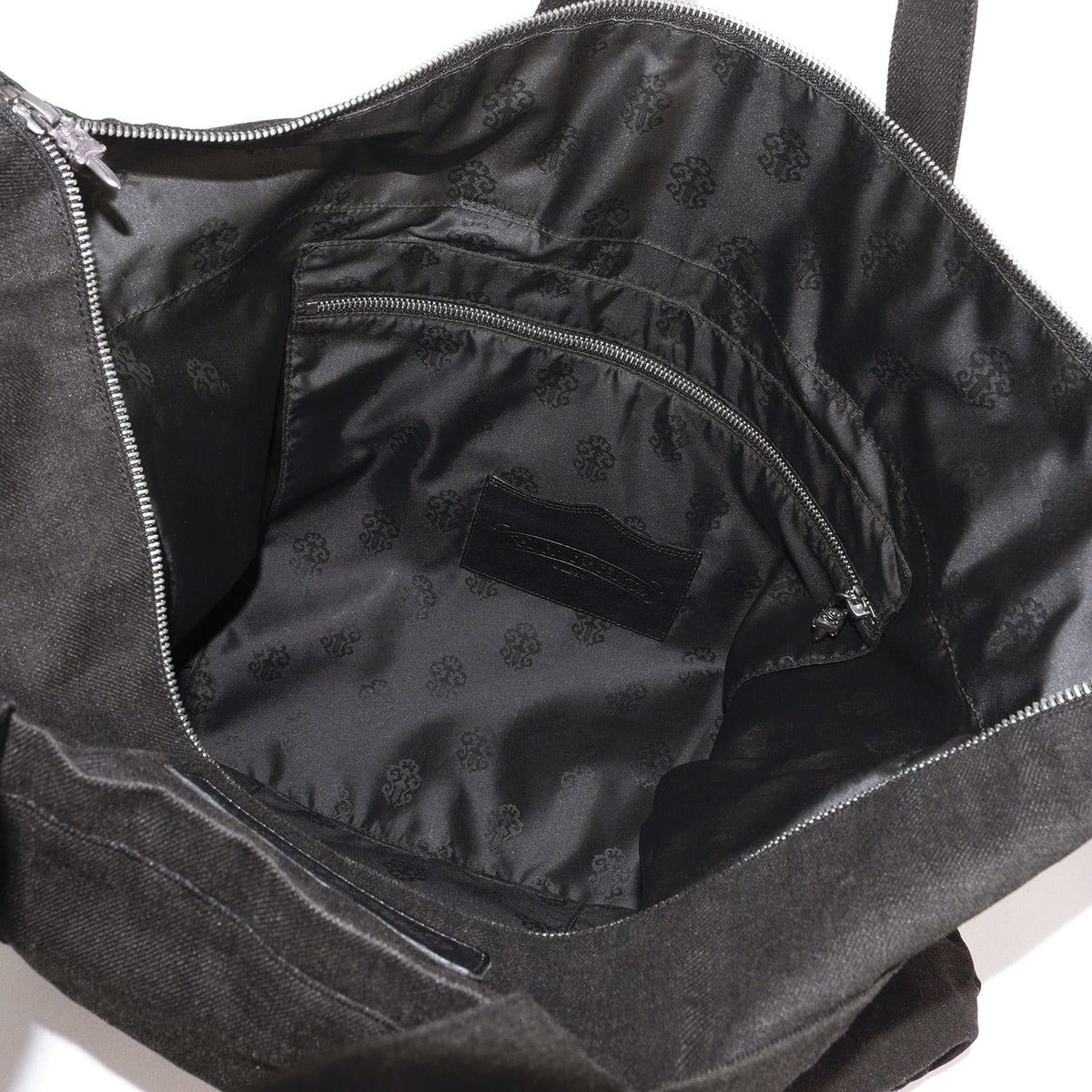 ×UNITED ARROWS 25周年記念 250個限定 CHクロスパッチ レザー コンビ デニム トートバッグ