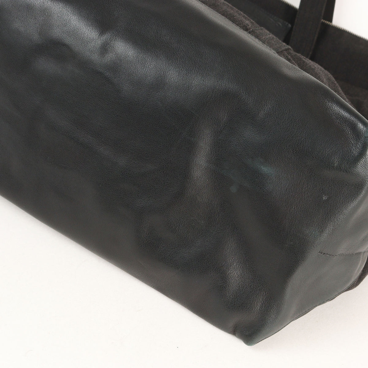 ×UNITED ARROWS 25周年記念 250個限定 CHクロスパッチ レザー コンビ デニム トートバッグ