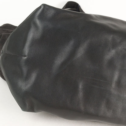 ×UNITED ARROWS 25周年記念 250個限定 CHクロスパッチ レザー コンビ デニム トートバッグ