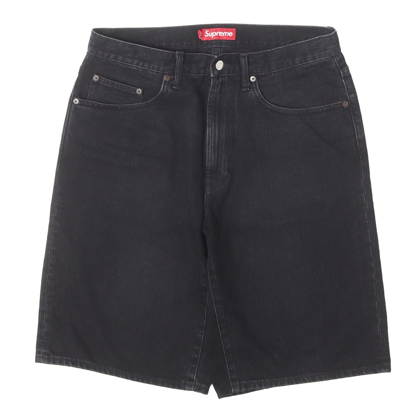 25SS ウォッシュ加工 バギー デニムショーツ(Baggy Denim Short)