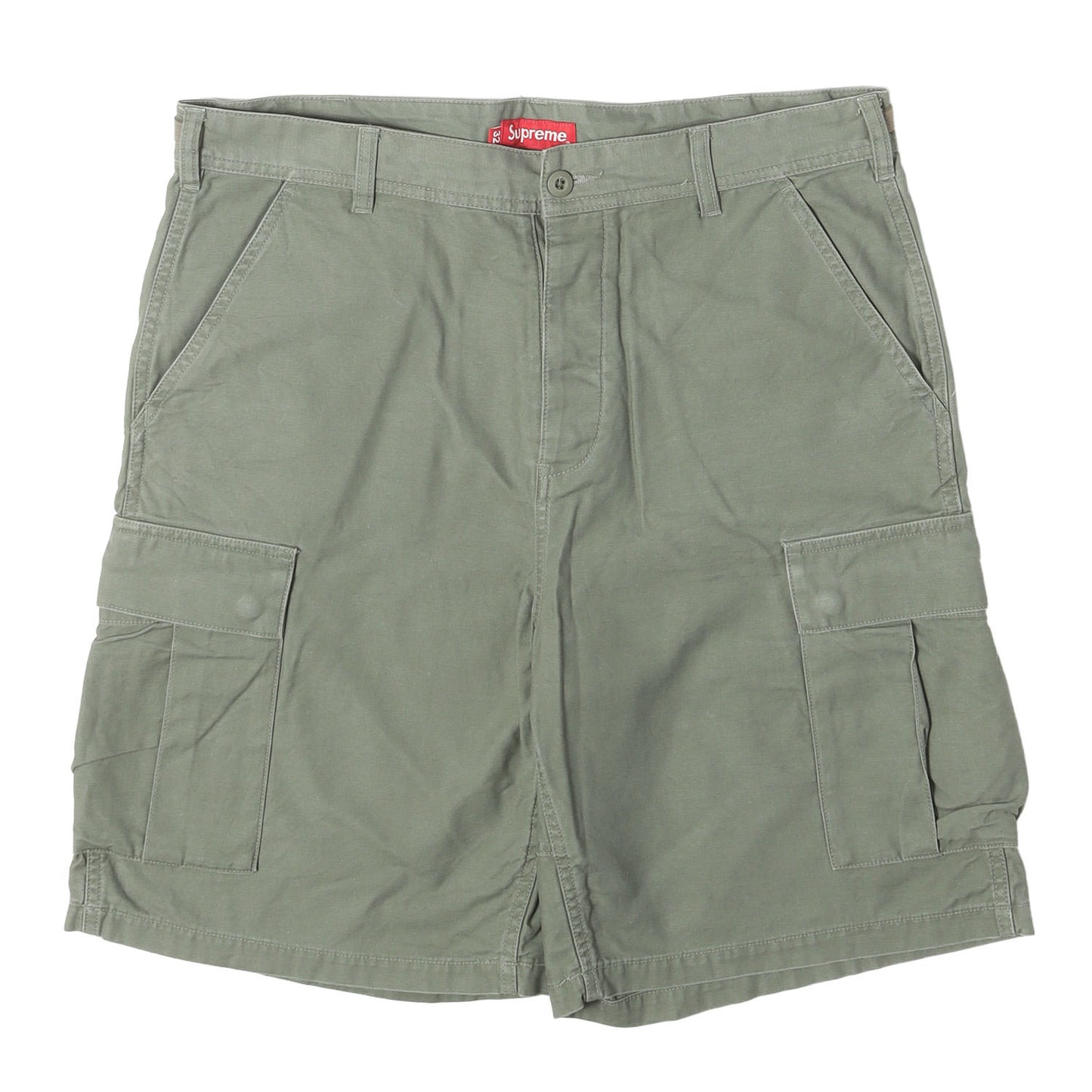 23SS バックサテン ミリタリー カーゴショーツ(Cargo Short)