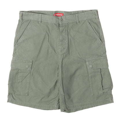 23SS バックサテン ミリタリー カーゴショーツ(Cargo Short)