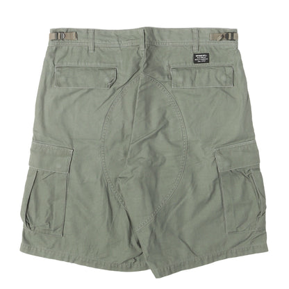 23SS バックサテン ミリタリー カーゴショーツ(Cargo Short)