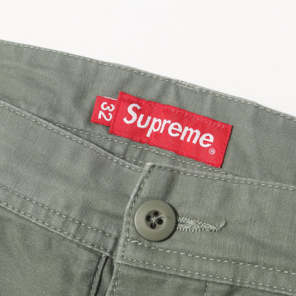 23SS バックサテン ミリタリー カーゴショーツ(Cargo Short)