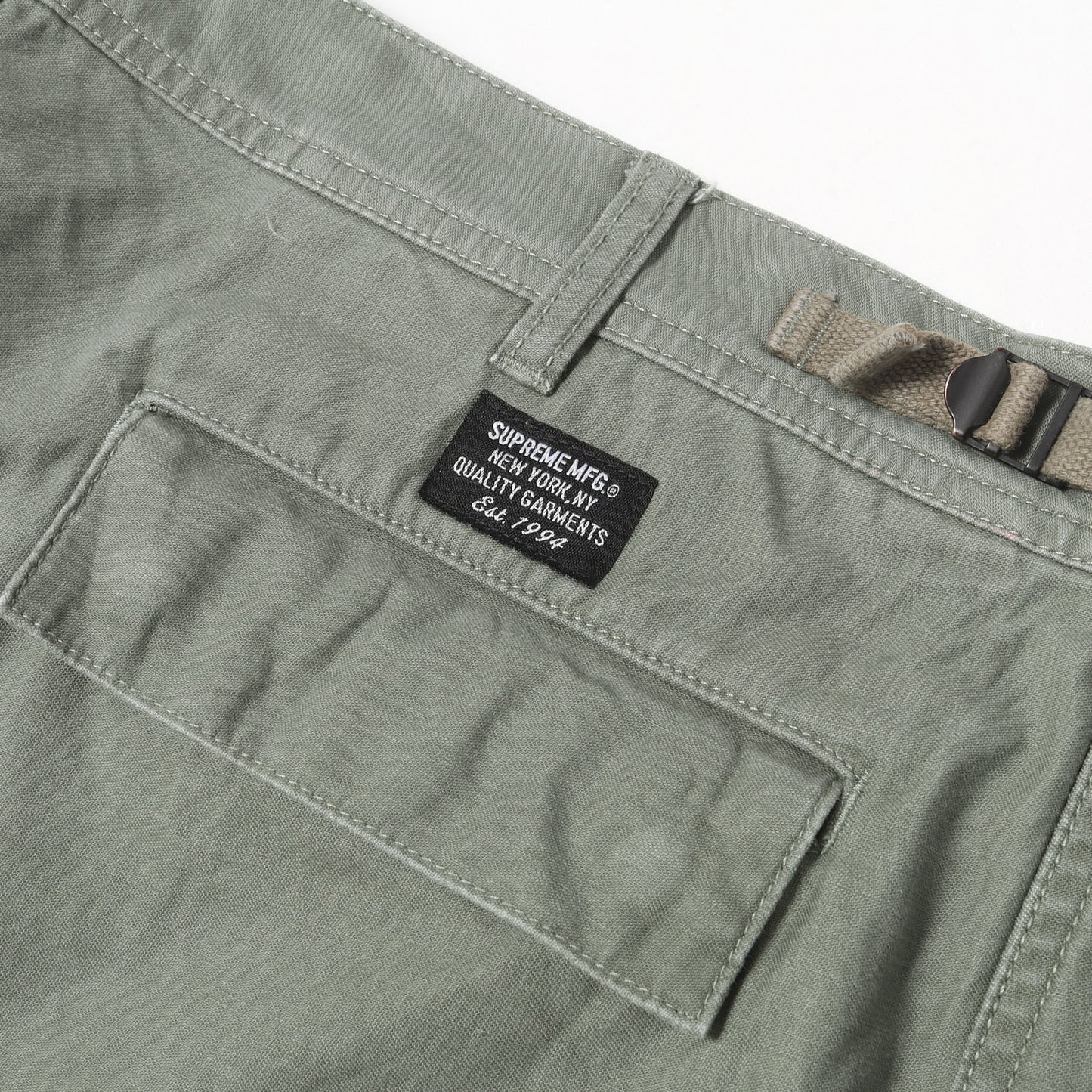 23SS バックサテン ミリタリー カーゴショーツ(Cargo Short)