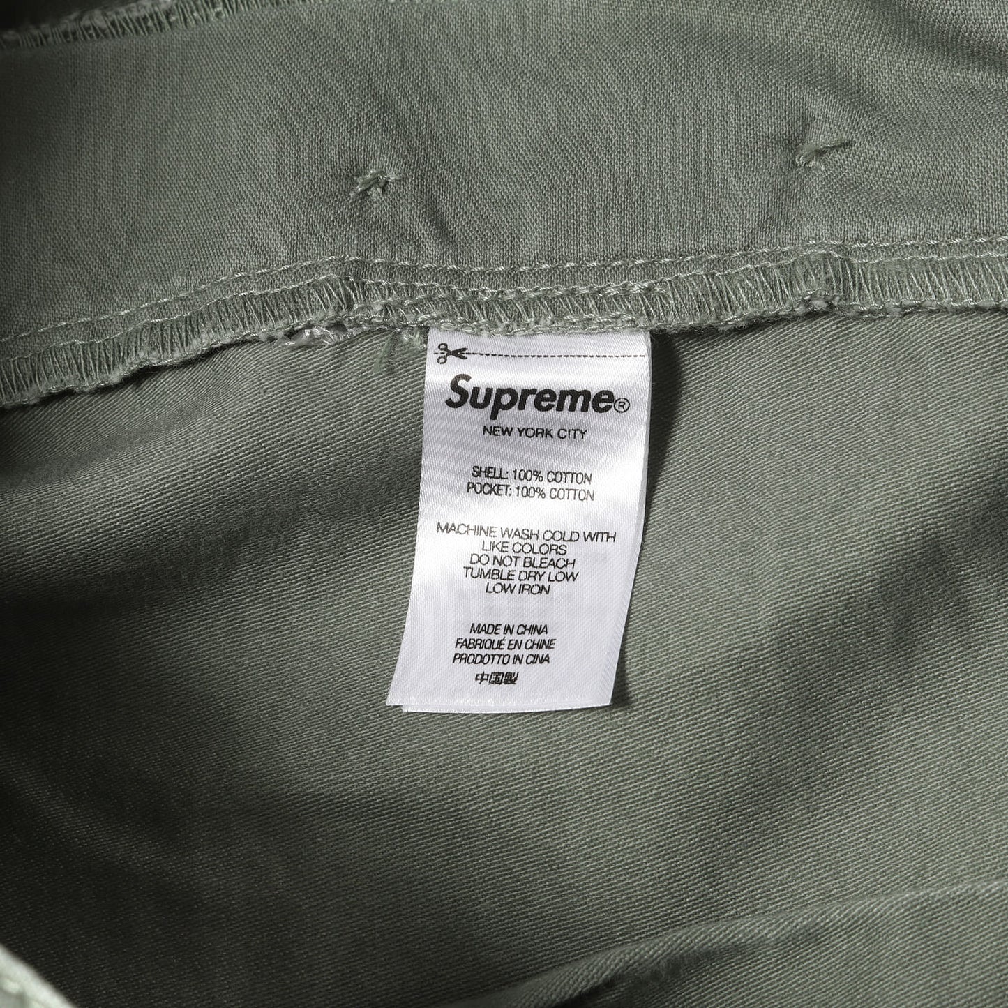 23SS バックサテン ミリタリー カーゴショーツ(Cargo Short)