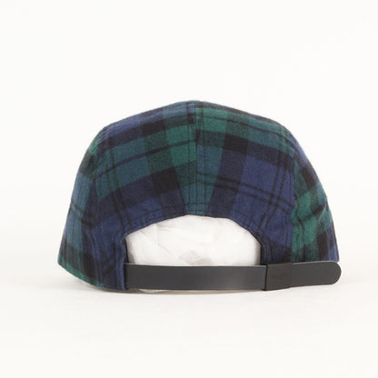 22SS ブラックウォッチ フランネル 5パネルキャップ(T-5 01 / CAP / FLANNEL)