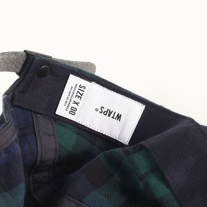 22SS ブラックウォッチ フランネル 5パネルキャップ(T-5 01 / CAP / FLANNEL)