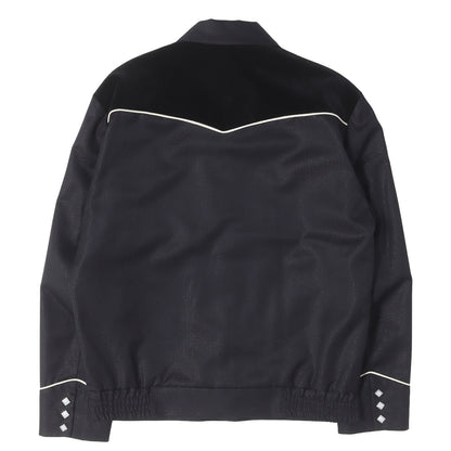 ×DORMEUIL ラメストライプ ウエスタンジャケット(WESTERN JACKET)
