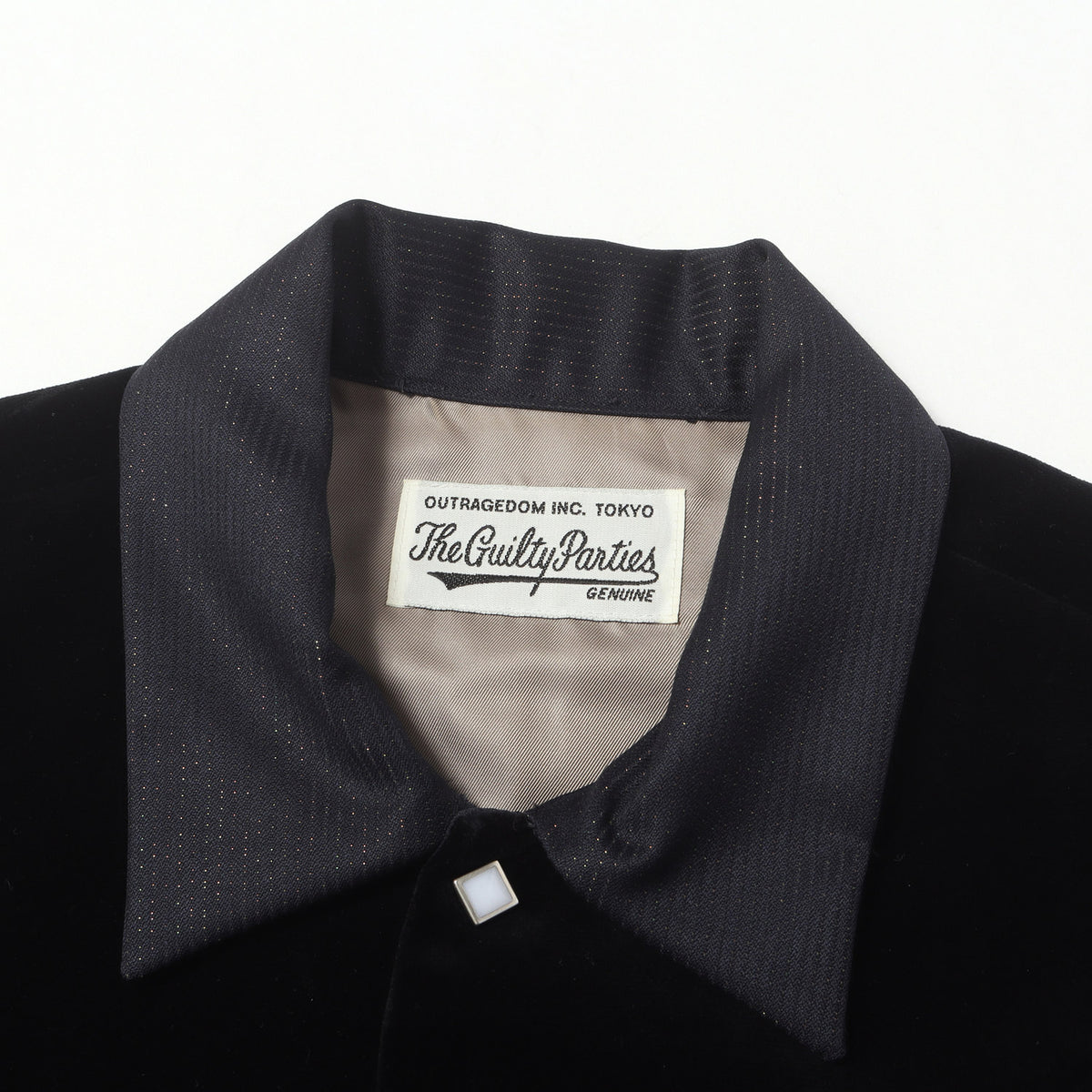 ×DORMEUIL ラメストライプ ウエスタンジャケット(WESTERN JACKET)