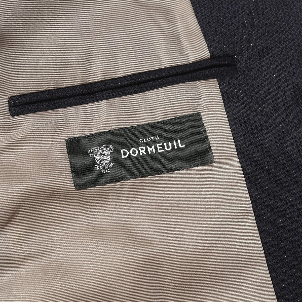×DORMEUIL ラメストライプ ウエスタンジャケット(WESTERN JACKET)