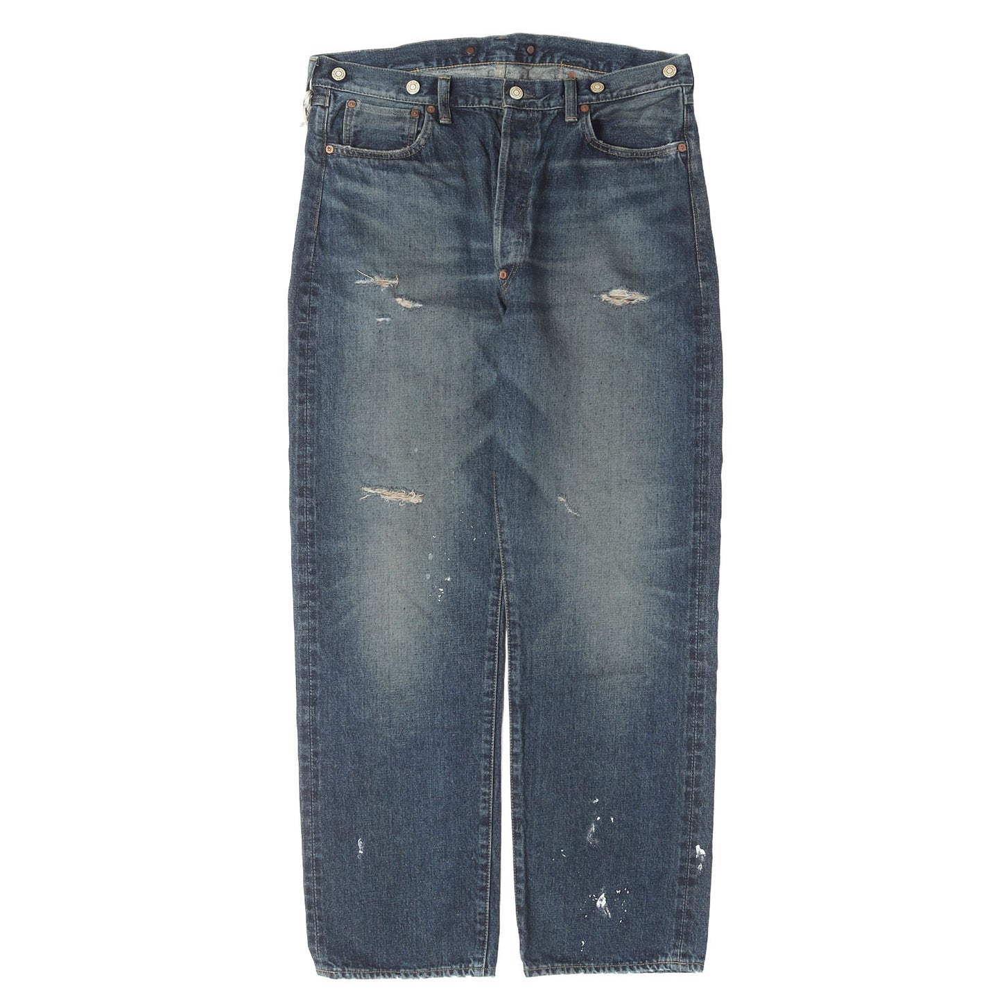 26SS Adam et Rope別注 ダメージ加工 デニムパンツ(#002 1942 LV JEANS)