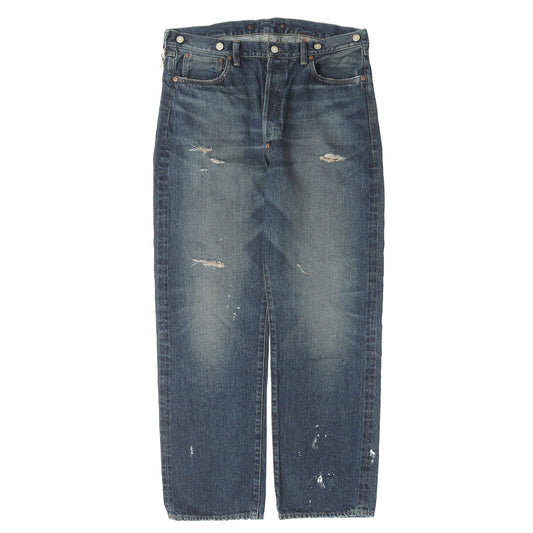 26SS Adam et Rope別注 ダメージ加工 デニムパンツ(#002 1942 LV JEANS)