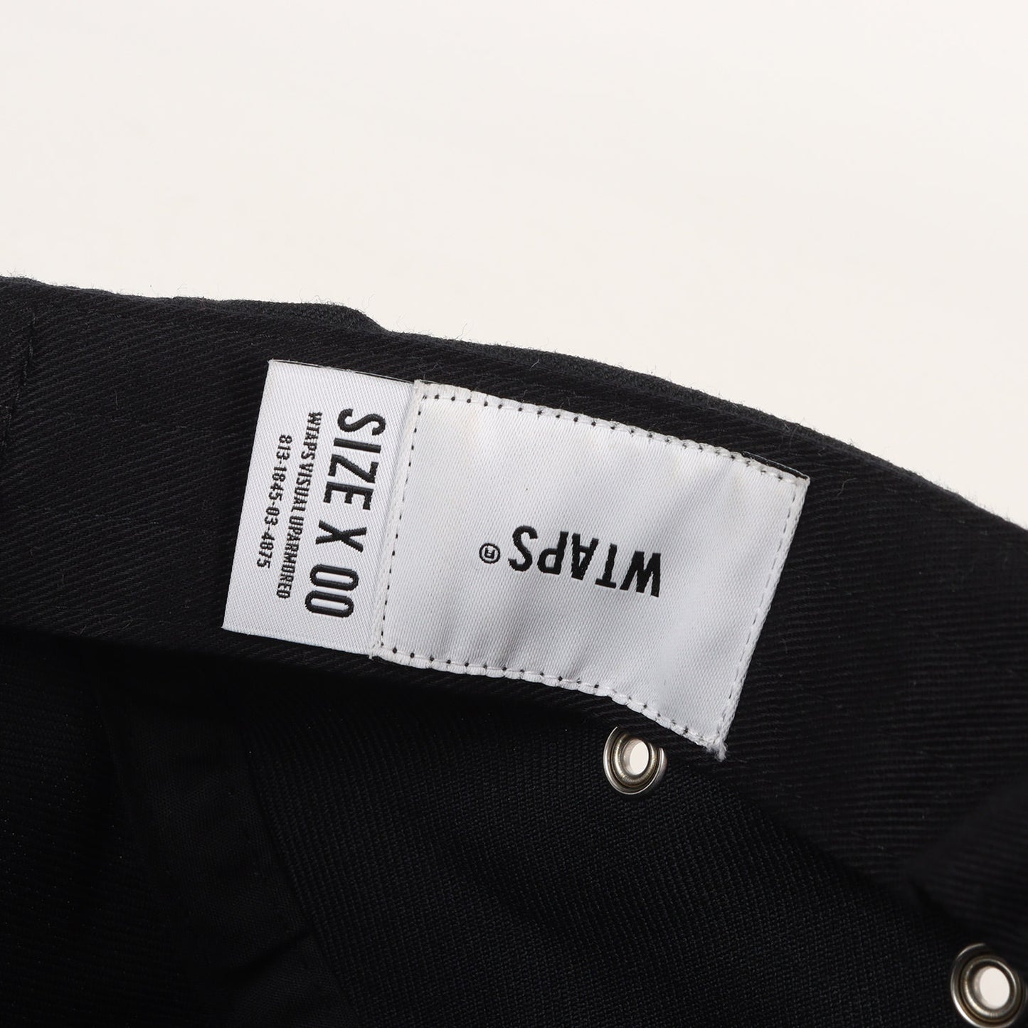21AW ×UNDERCOVER ロゴ刺繍 ジェットキャップ(SWAP CAP)