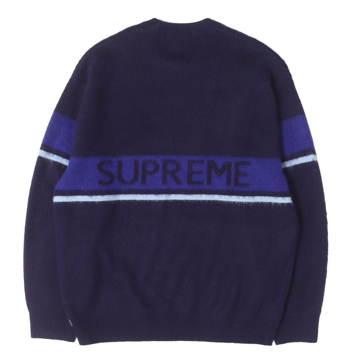 25AW ストライプ ブラッシュド ニット セーター(Brushed Stripe Sweater)