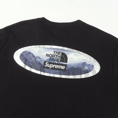 21AW ×THE NORTH FACE マウンテン プリント Tシャツ(Mountains Tee)