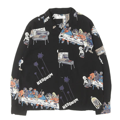 20SS ヘ最後の晩餐 レーヨン オープンカラー シャツ (BIBLE O.C. SHIRT L/S)