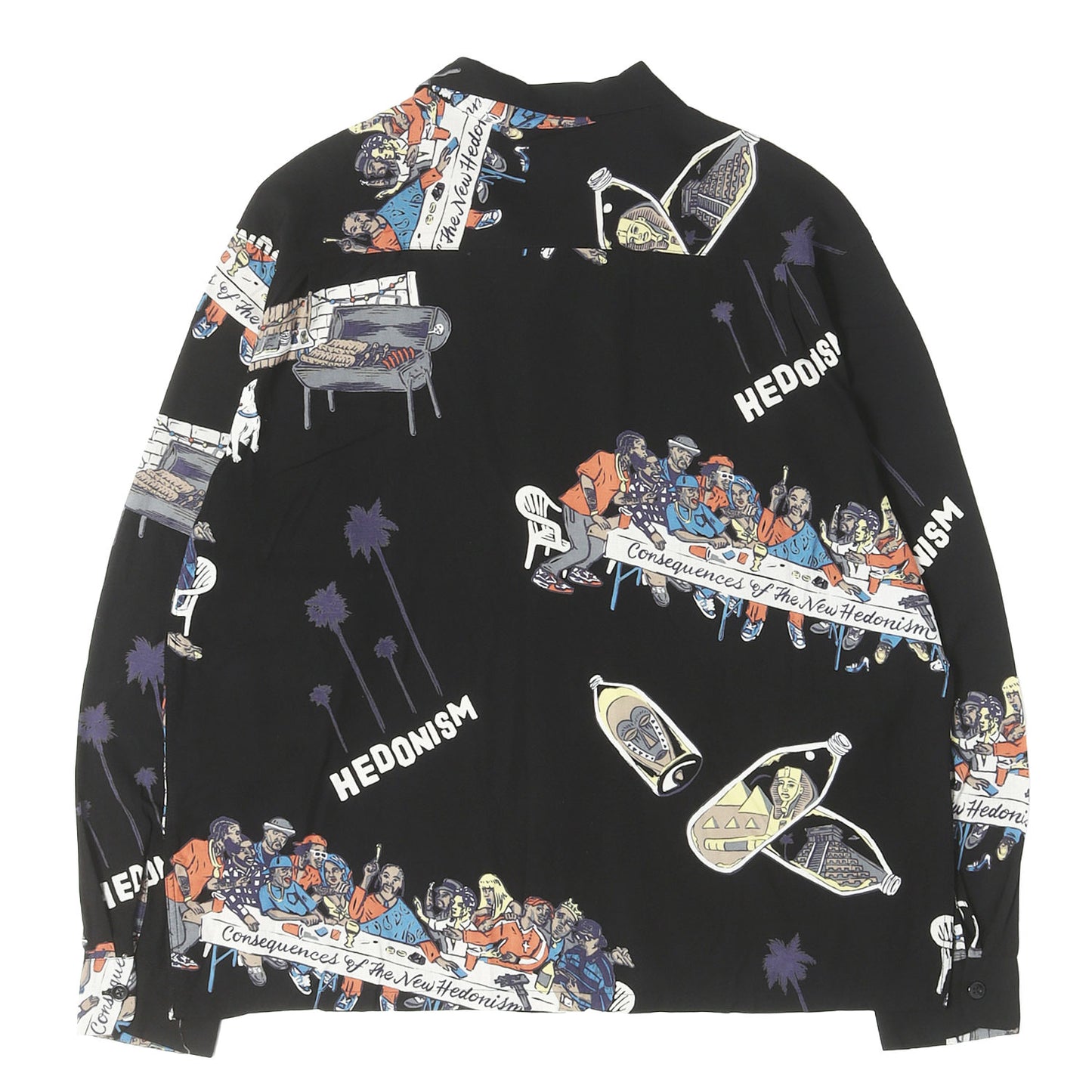 20SS ヘ最後の晩餐 レーヨン オープンカラー シャツ (BIBLE O.C. SHIRT L/S)