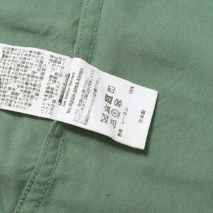 20SS MASH UP別注 チェーン刺繍 オープンカラー レーヨン 半袖シャツ