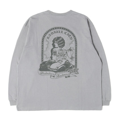 24AW グラフィック ロングスリーブ ポケット Tシャツ (SHAKEDOWN BOULEVARD CREW NECK T-SHIRT L/S)