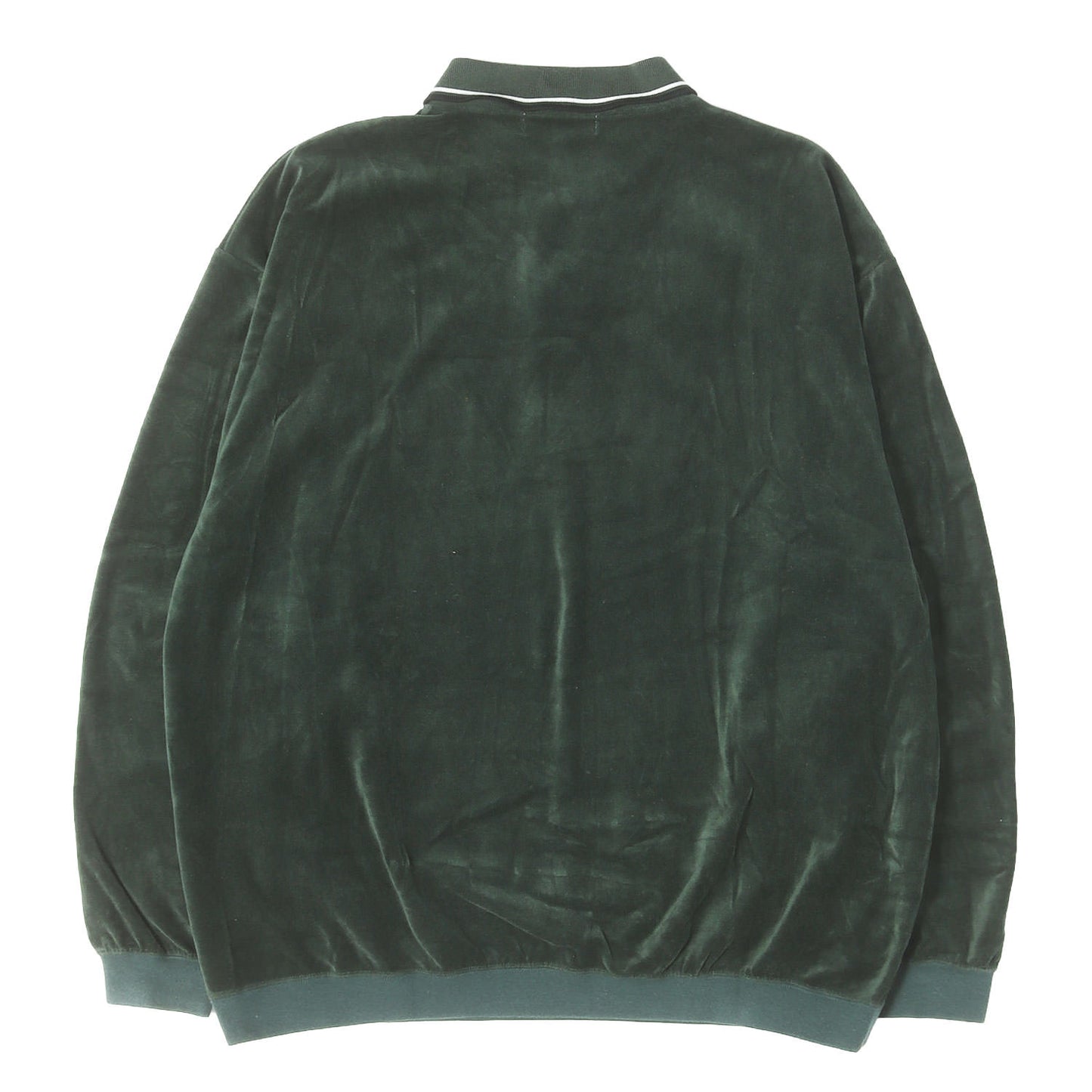 23AW Low-Low ベロア ロングスリーブ ポロシャツ