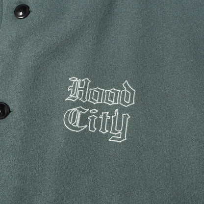 23AW メルトンウール ファラオ シャツジャケット(HOOD CITY PHARAOH SHIRT)